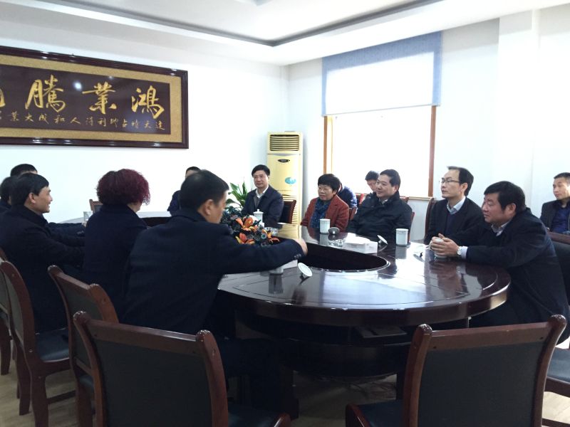 2017新春宁波市常委、常务副市长陈奕君走访卡帝亚